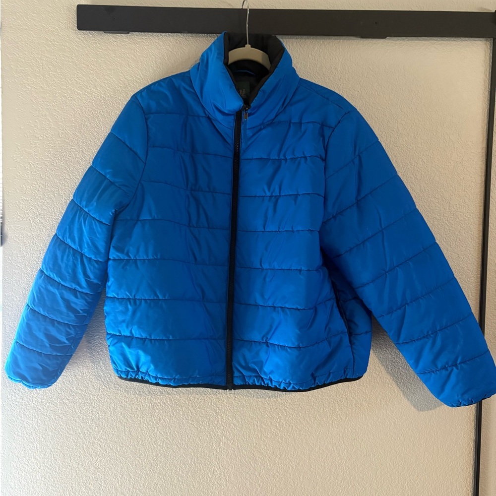 Wild Fable Blue Quilted Puffer Jacket